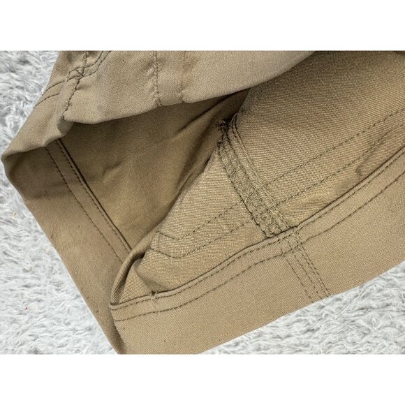 Mens Beige 32 Gerry Cargo Shorts Adjustable Belt Nylon/Spandex Durable - PreOwne - Picture 11 of 16